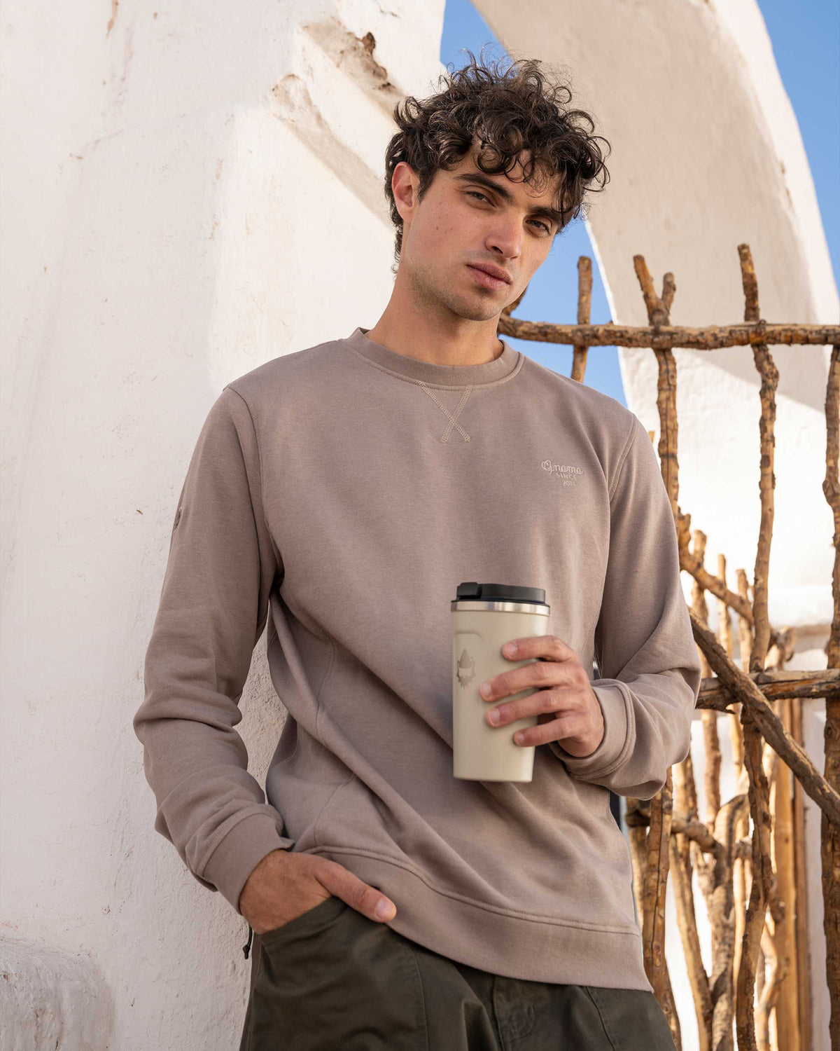 Polerón Pullover Eco Nouhud Hombre