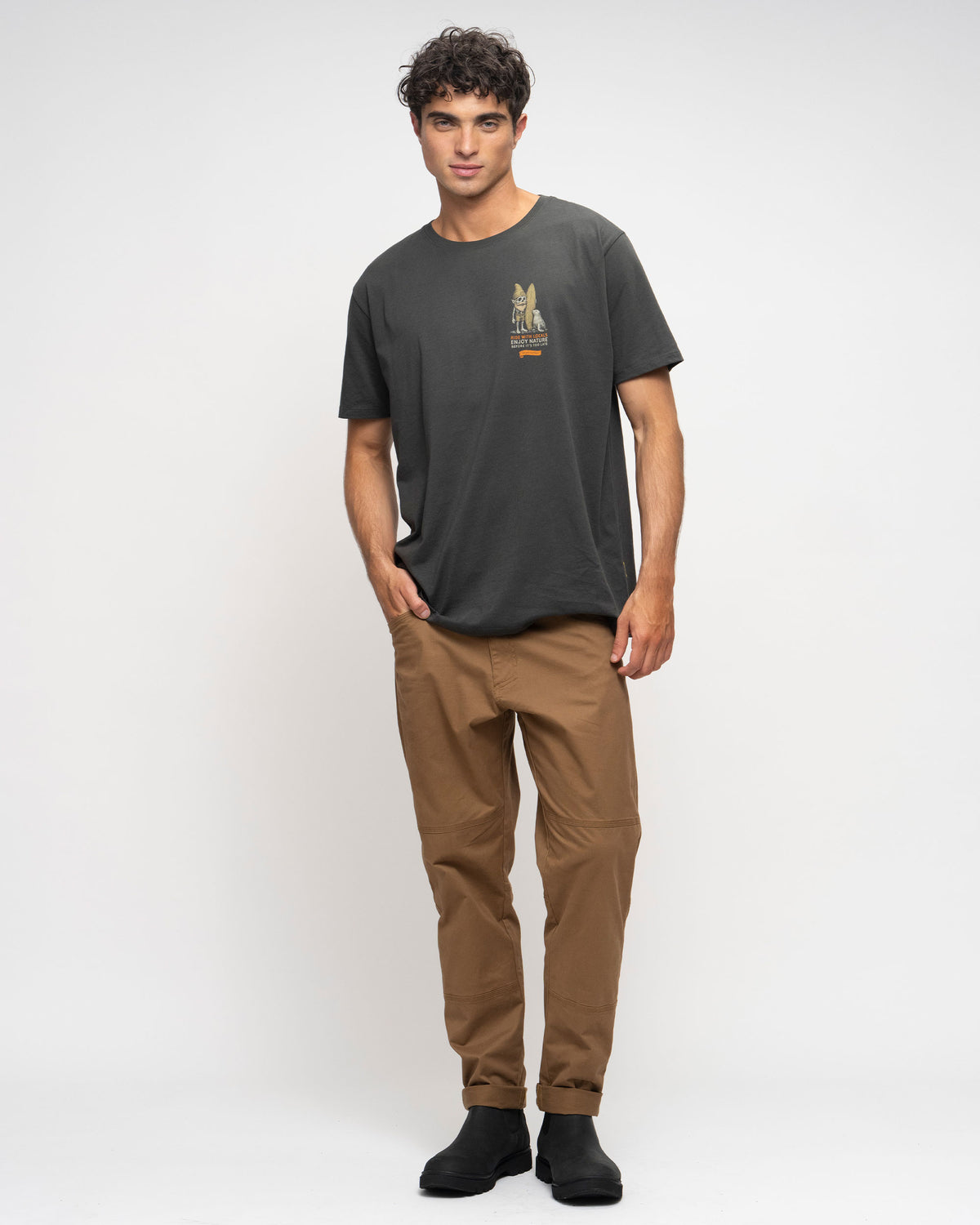 Polera Algodón P-18 Hombre