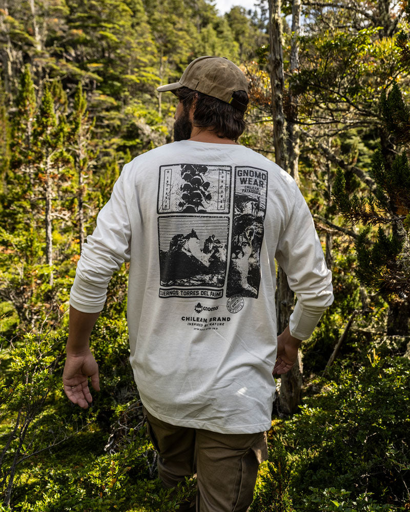 Polera Eco Manga Larga M-10 Hombre
