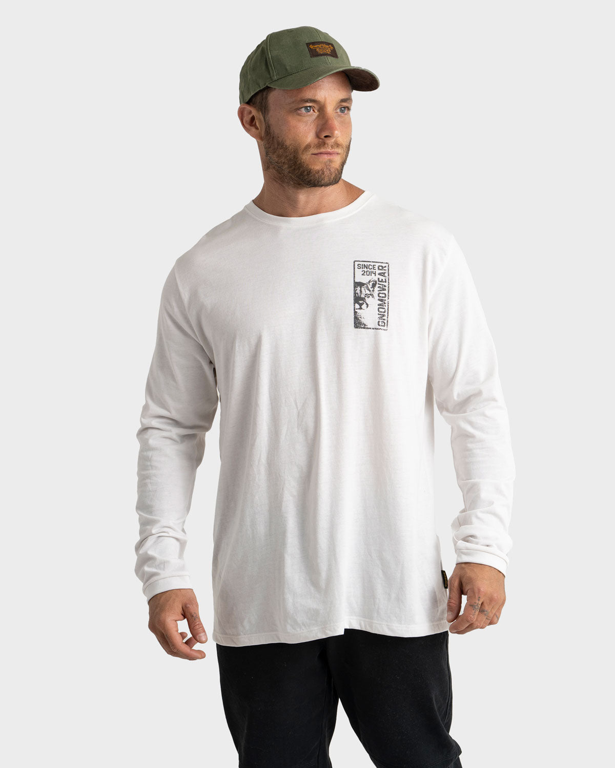 Polera Eco Manga Larga M-10 Hombre