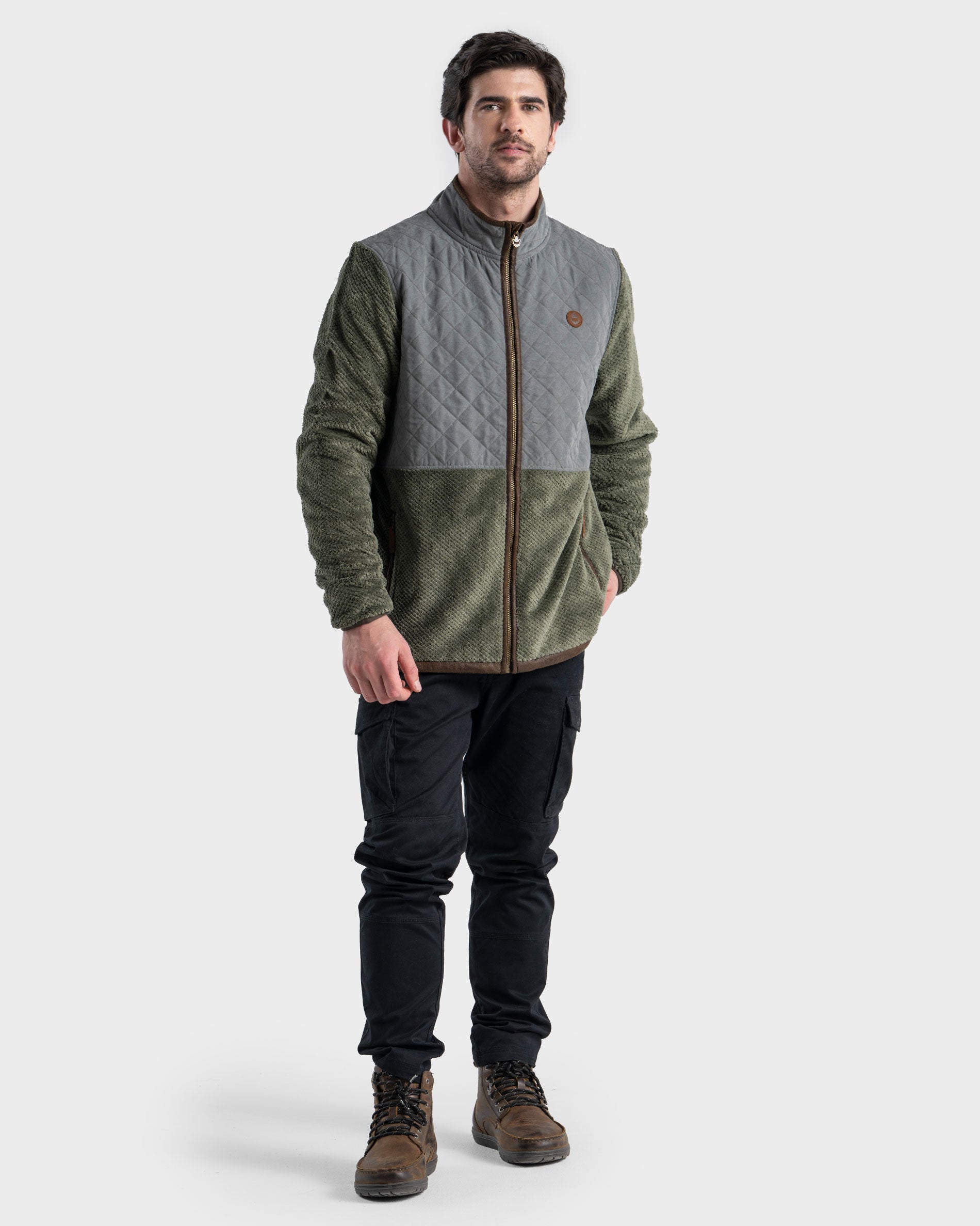 Short Fleece Eco Solberg Hombre