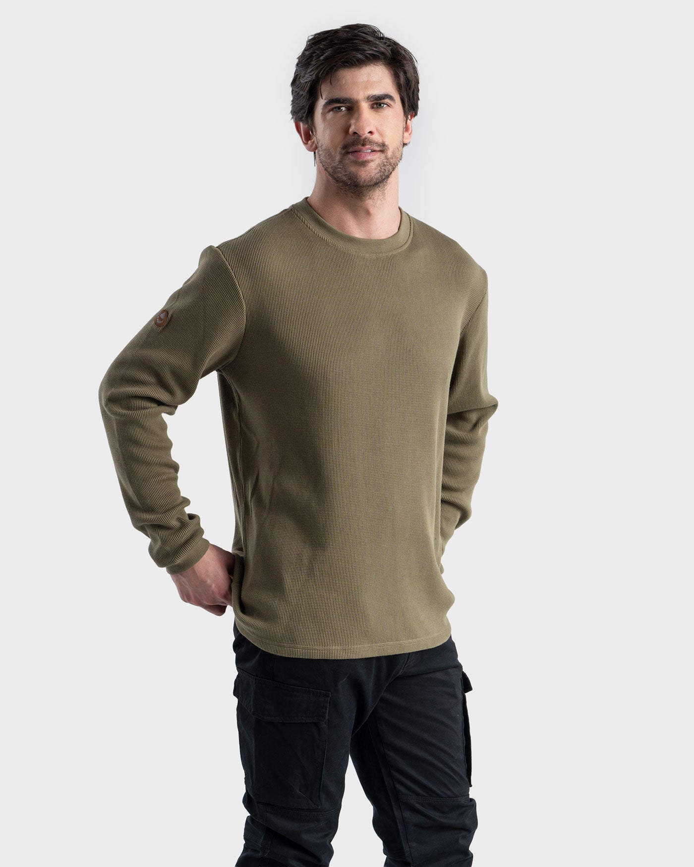 Polera Eco Manga Larga Ural Hombre