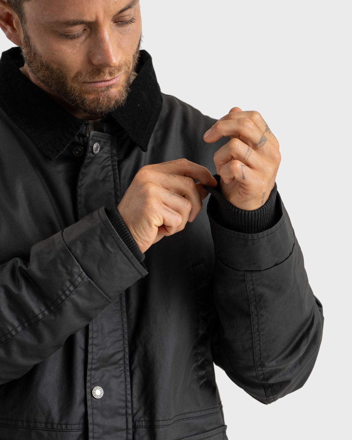 Chaqueta Waxed Winsber Hombre