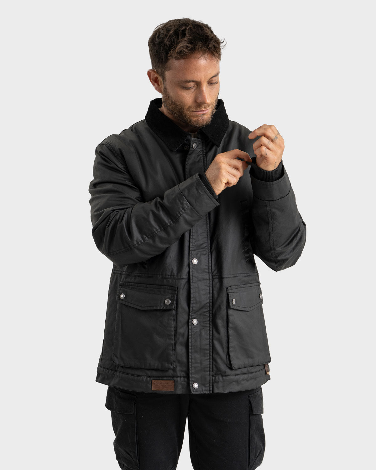 Chaqueta Waxed Winsber Hombre