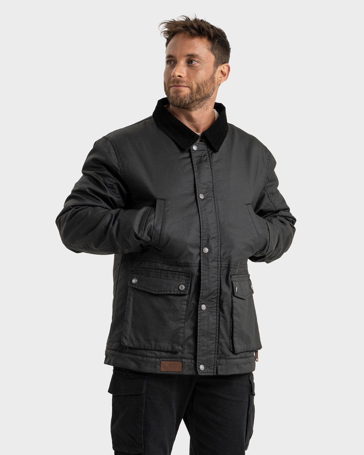 Chaqueta Waxed Winsber Hombre
