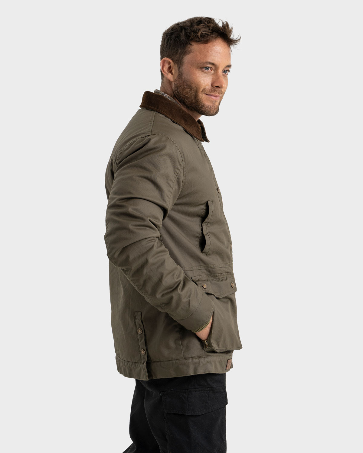 Chaqueta Waxed Winsber Hombre