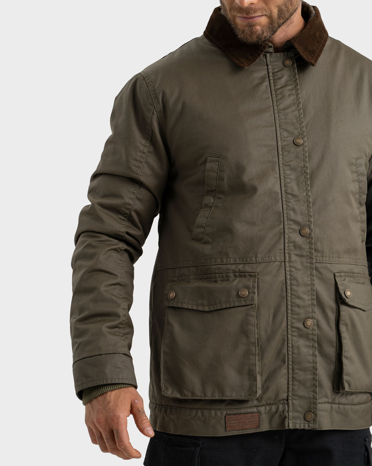 Chaqueta Waxed Winsber Hombre