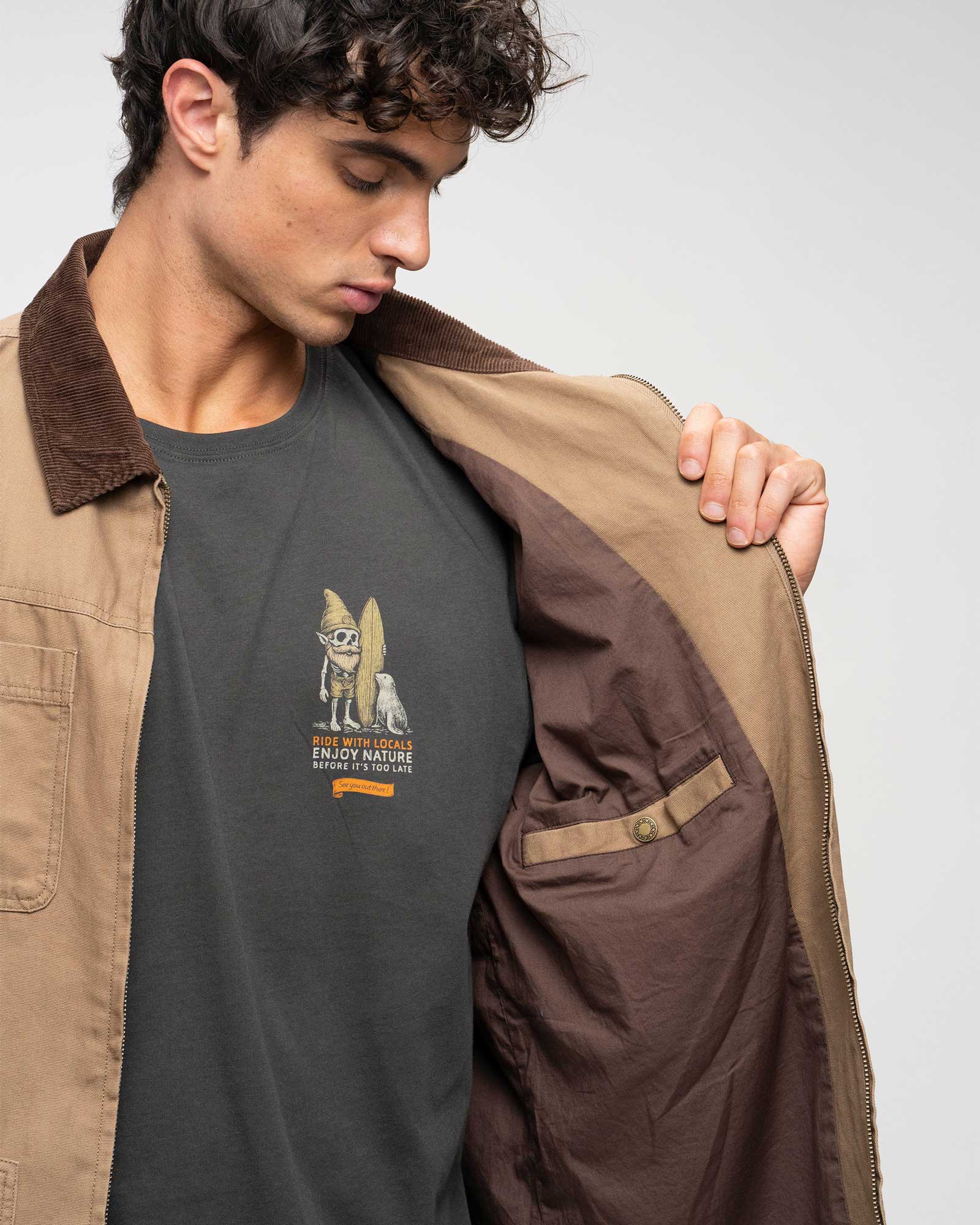 Chaqueta Canvas Wirbo Hombre