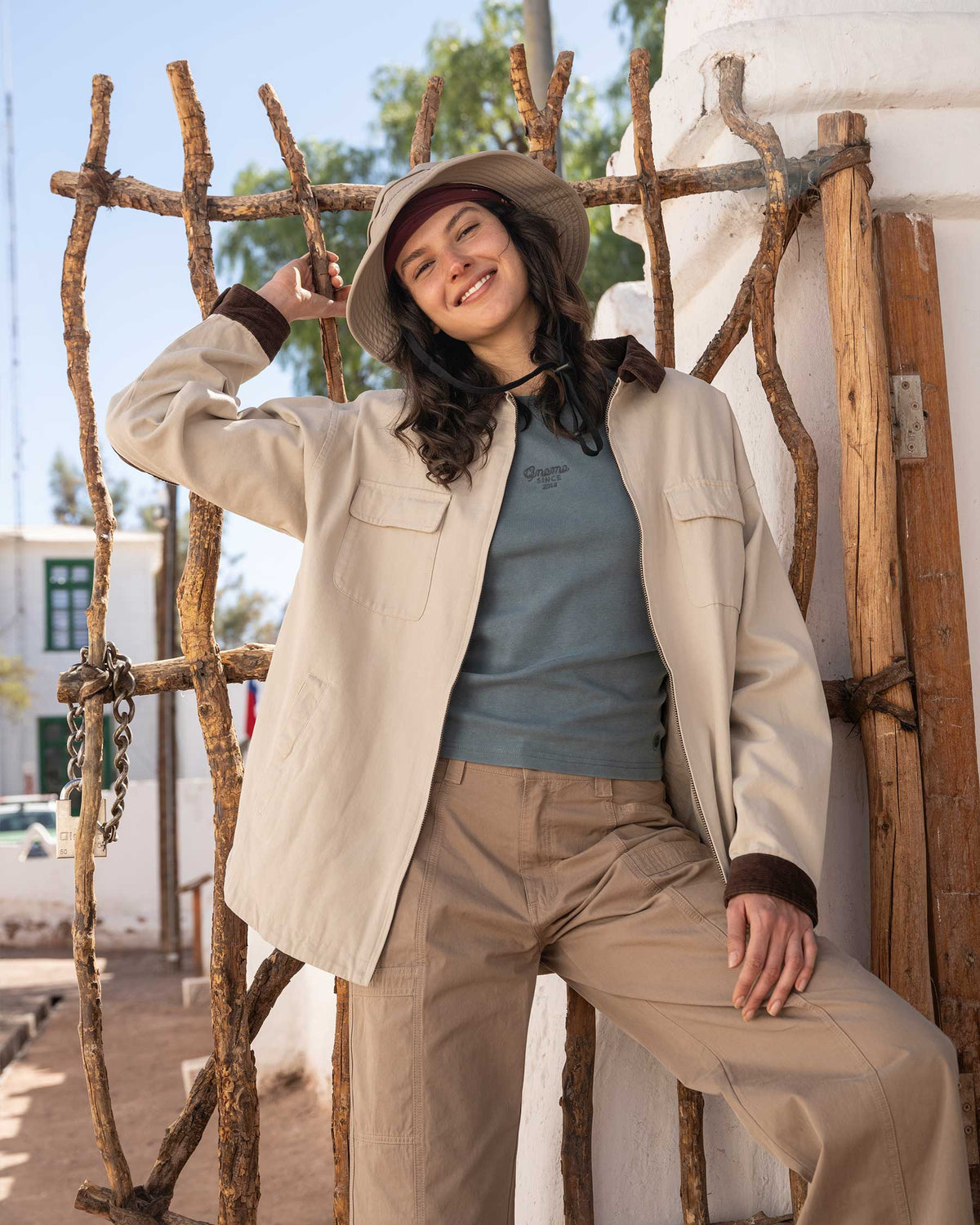 Chaqueta Canvas Habridek Mujer