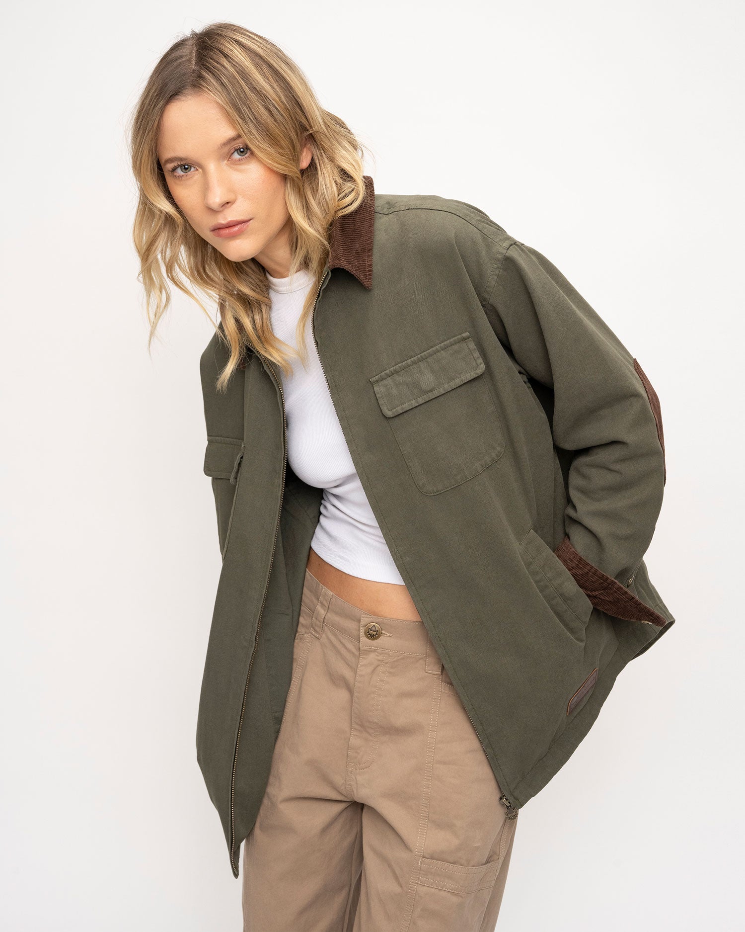 Chaqueta Canvas Habridek Mujer