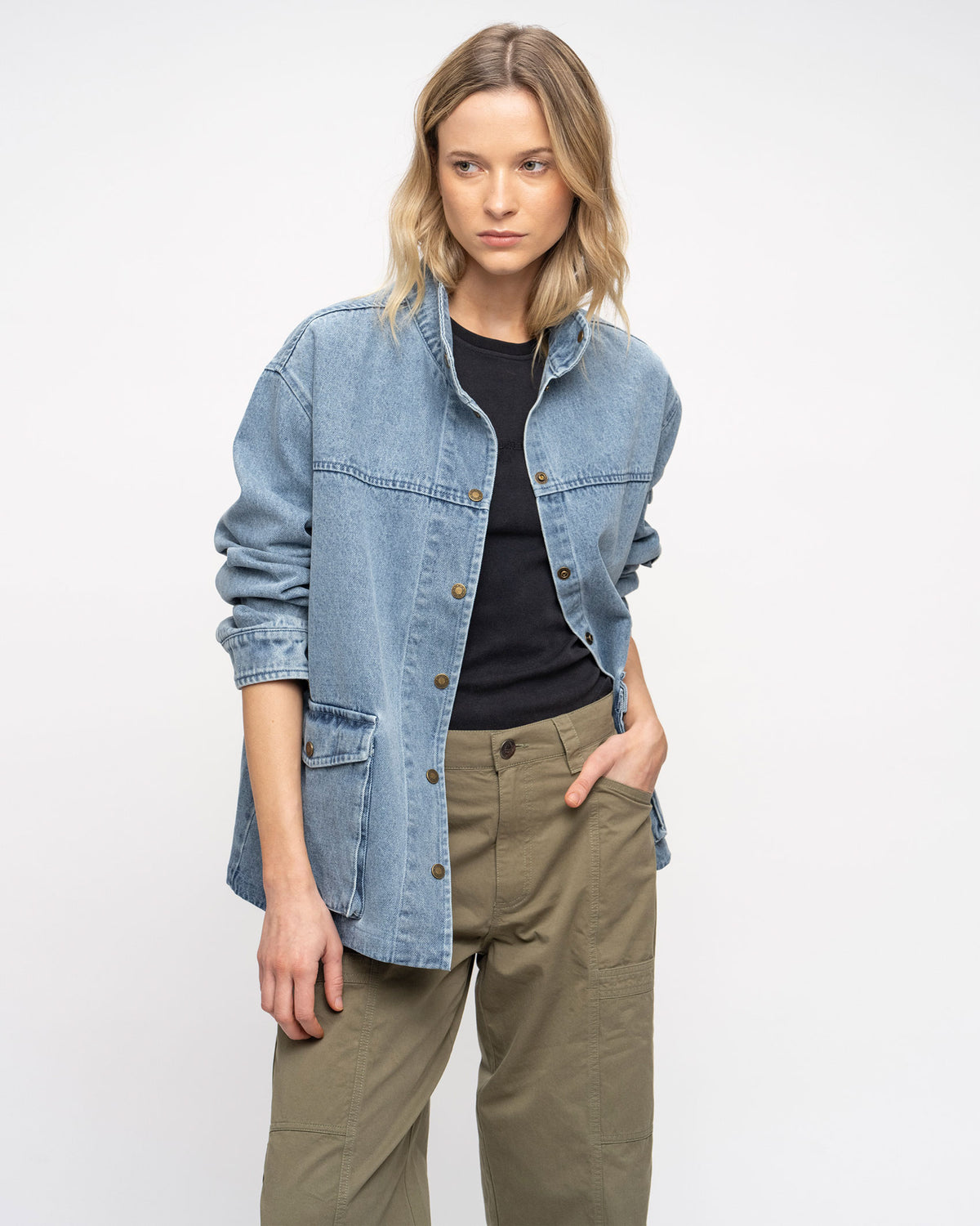 Chaqueta Jeans Nunbur Mujer