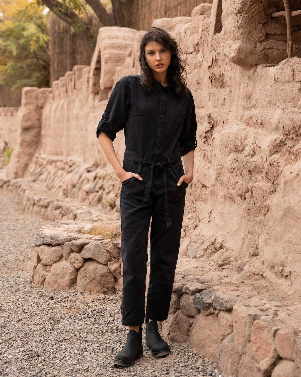 Enterito Denim Senya Mujer