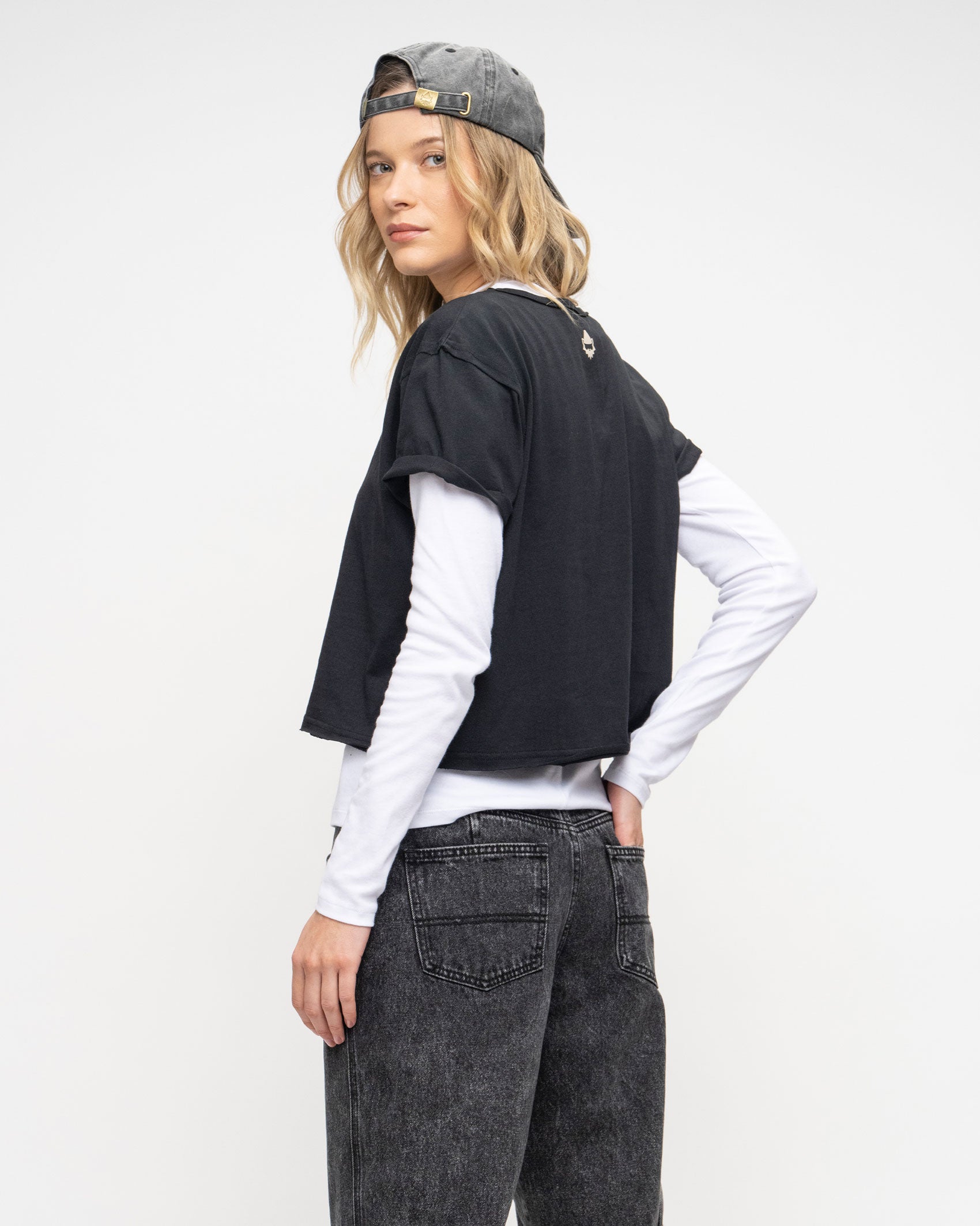 Polera Algodón F-22 Mujer