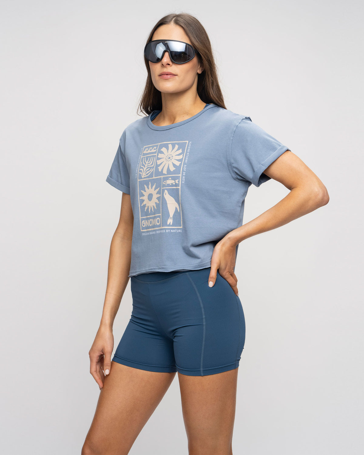 Polera Algodón F-22 Mujer