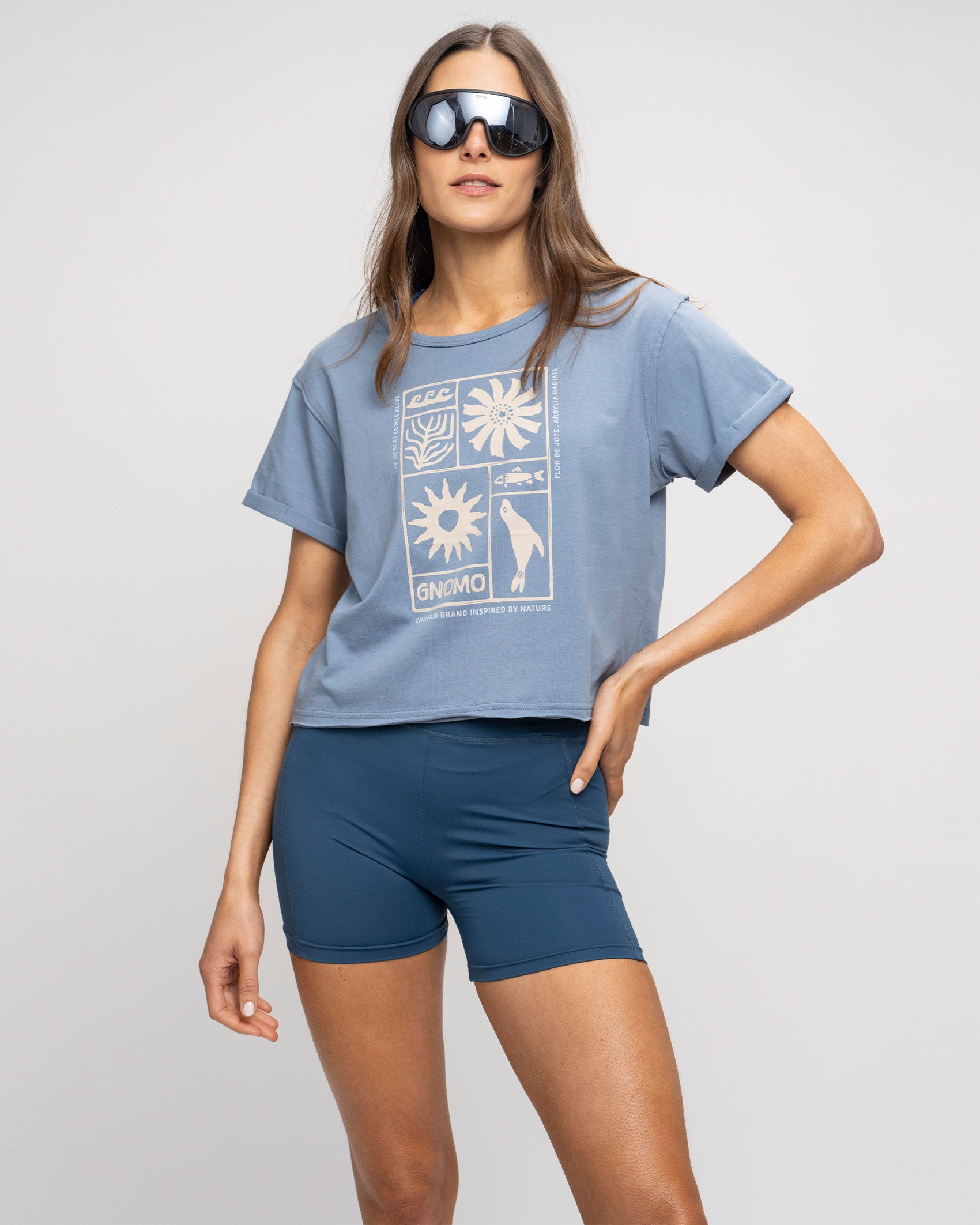 Polera Algodón F-22 Mujer