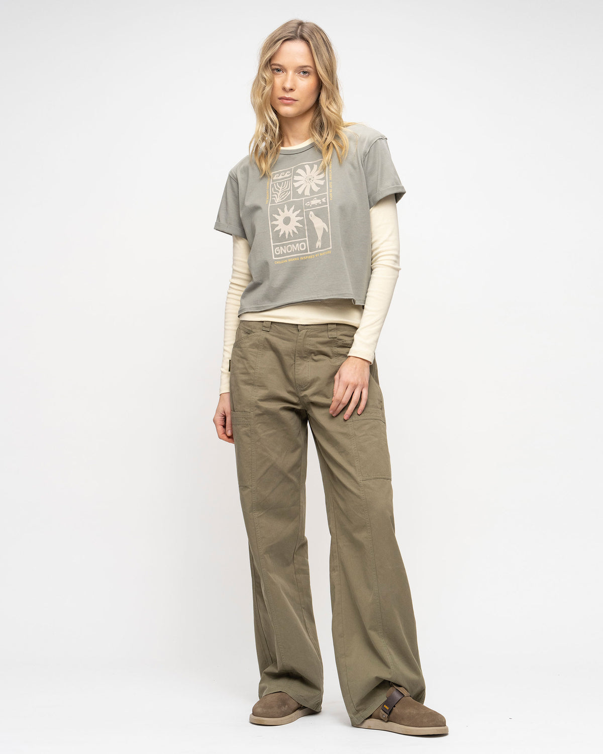 Polera Algodón F-22 Mujer