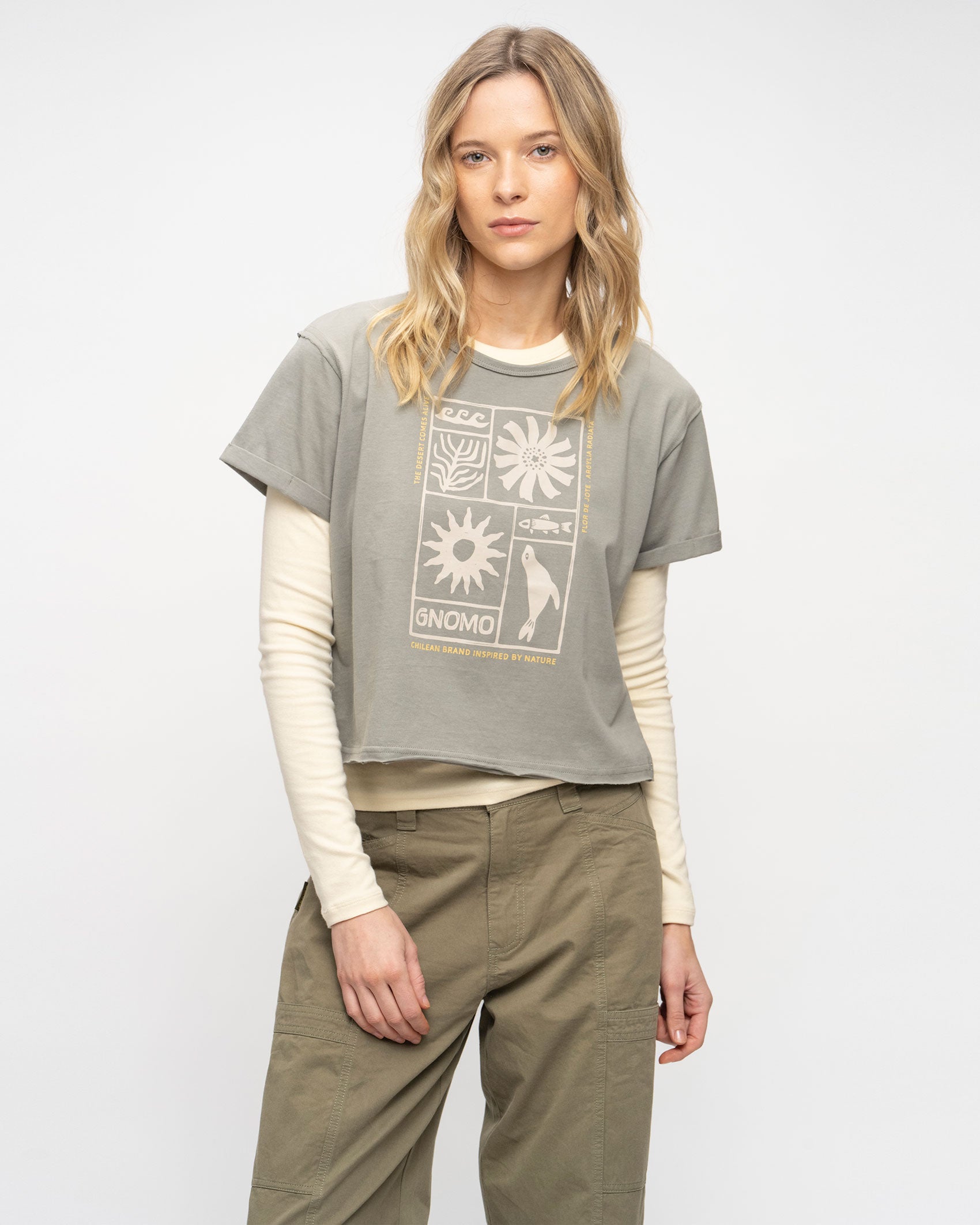 Polera Algodón F-22 Mujer