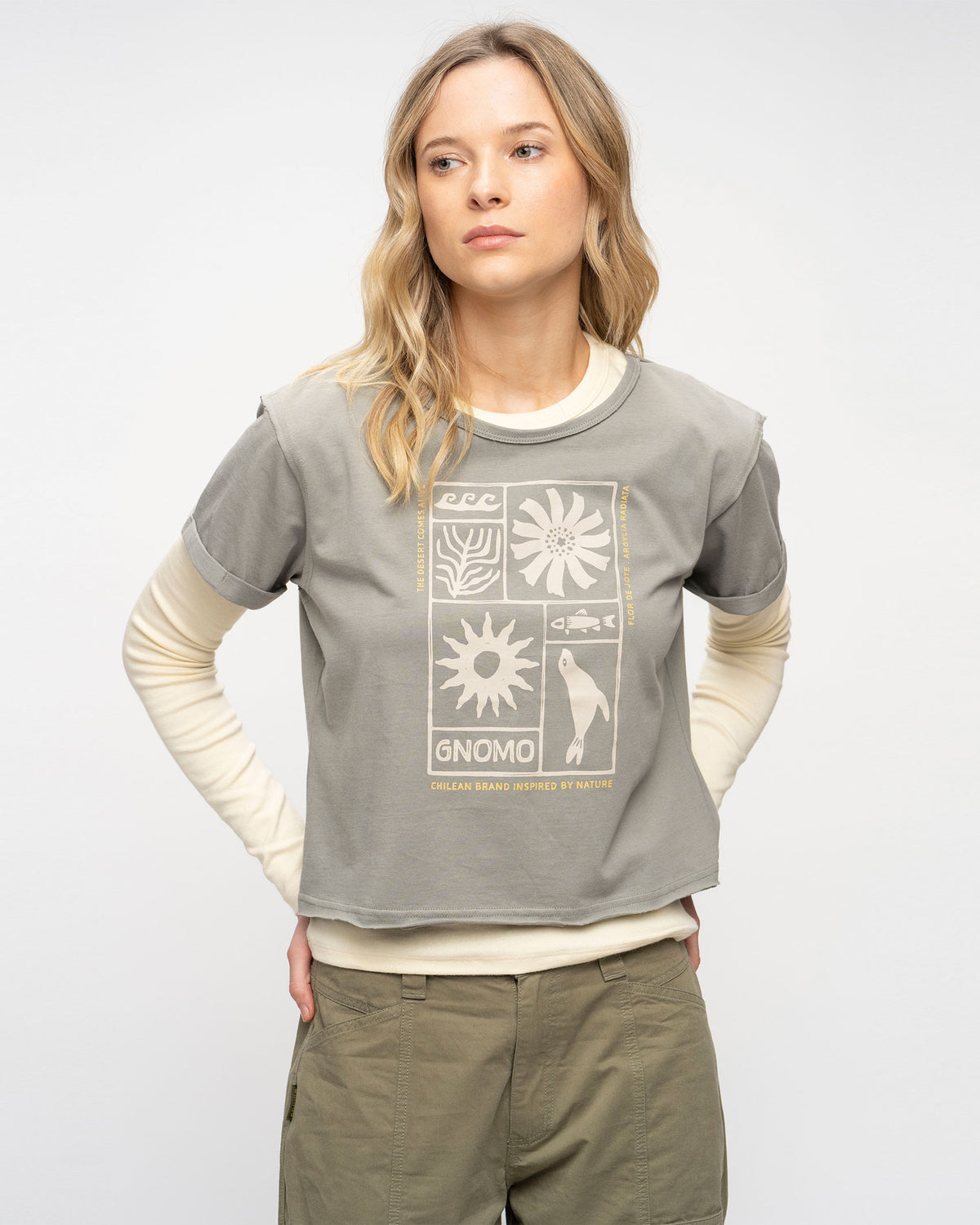 Polera Algodón F-22 Mujer