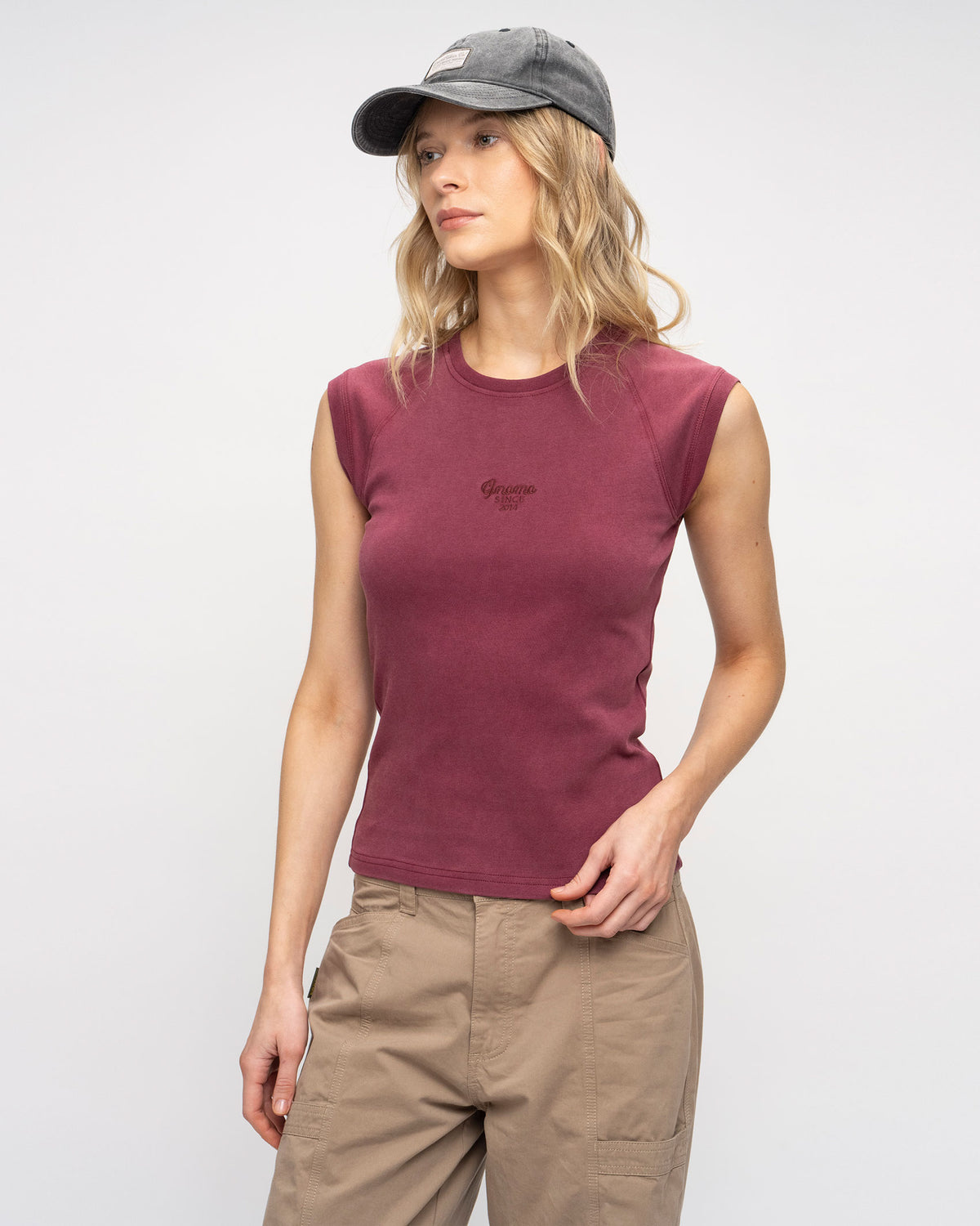 Polera Algodón Rib Mareg Mujer