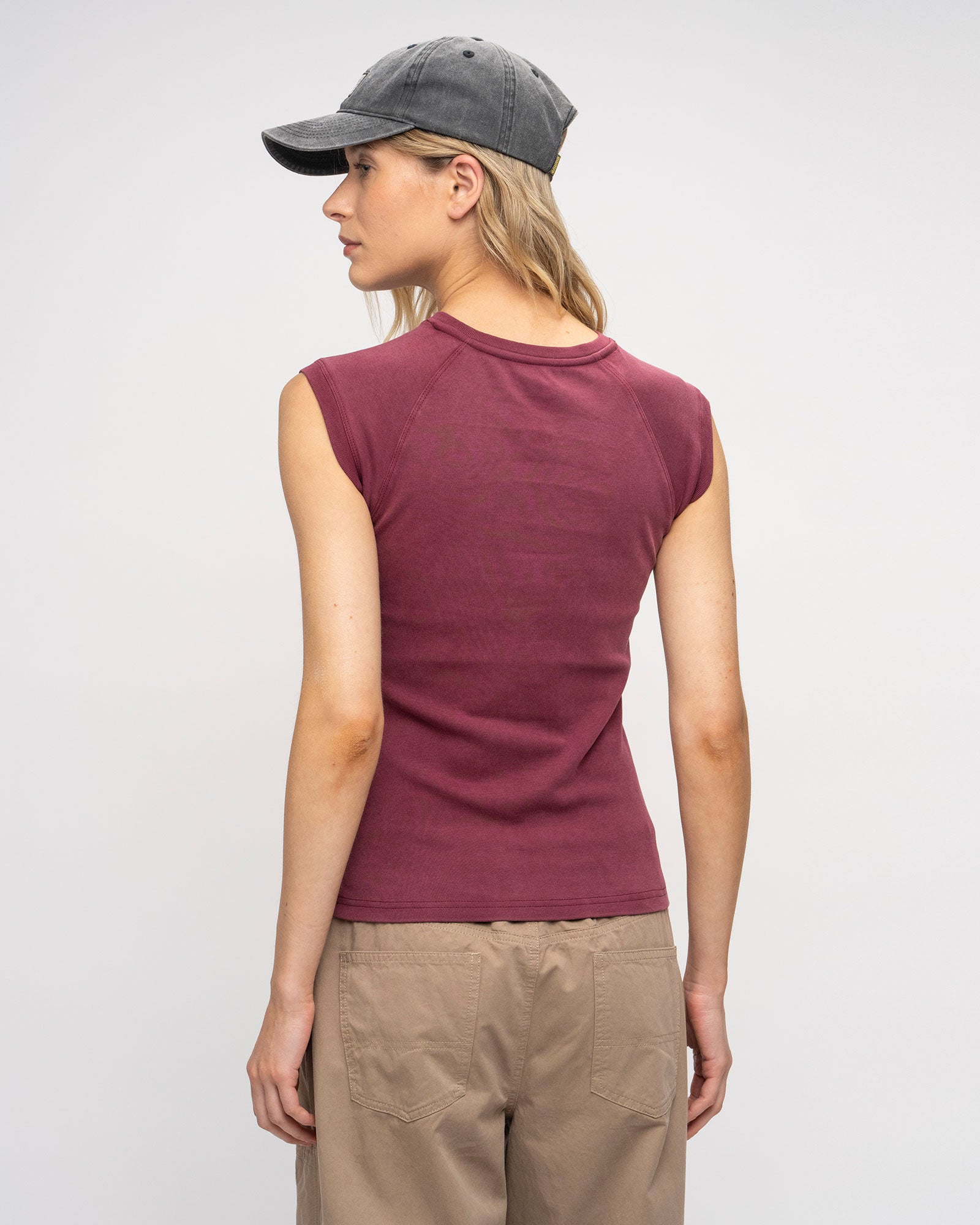 Polera Algodón Rib Mareg Mujer