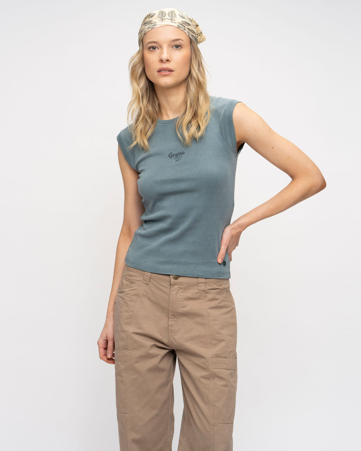Polera Algodón Rib Mareg Mujer