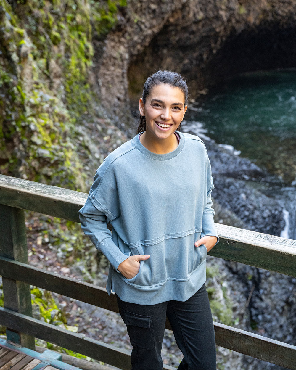 Polerón Pullover Eco Zandek Mujer