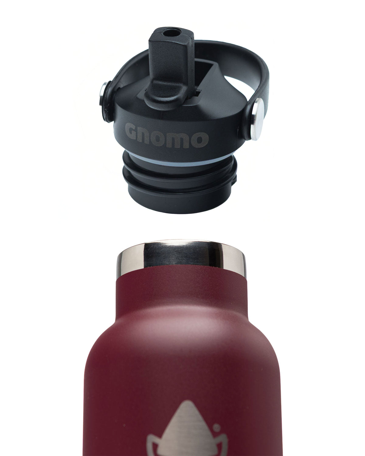Tapa Regular Antiderrame Sport Flip Con Bombilla Black