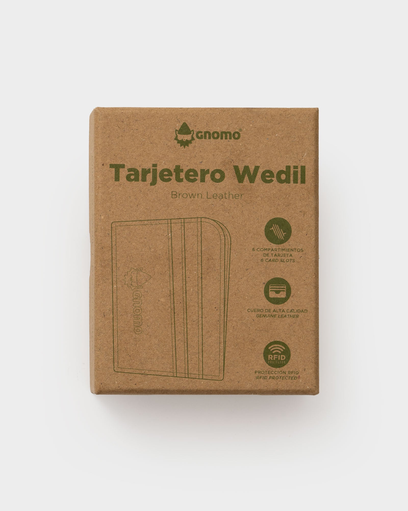 Tarjetero Cuero Wedil