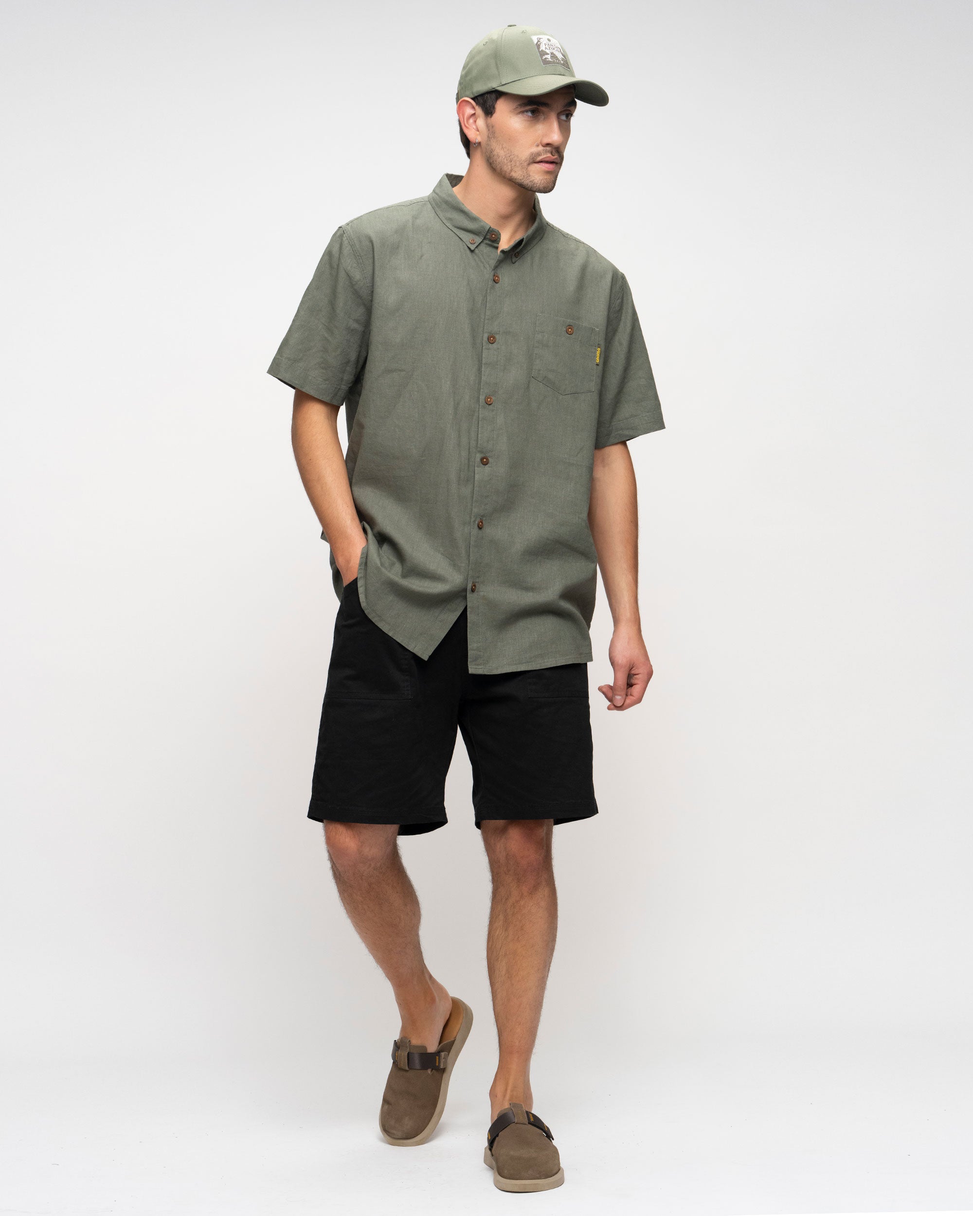 Camisa Lino Ceril Hombre
