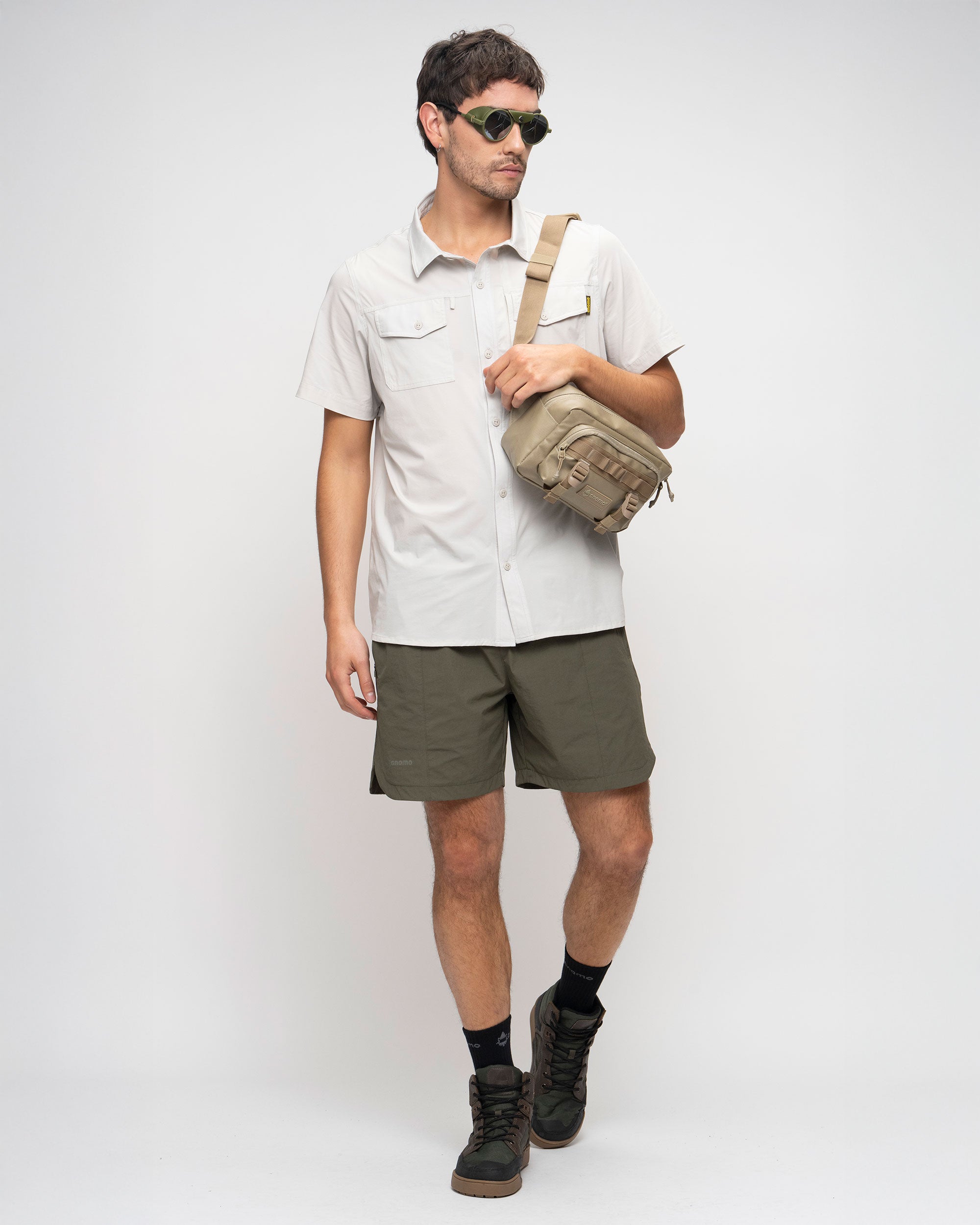 Camisa Manga Corta UV Solnat Hombre
