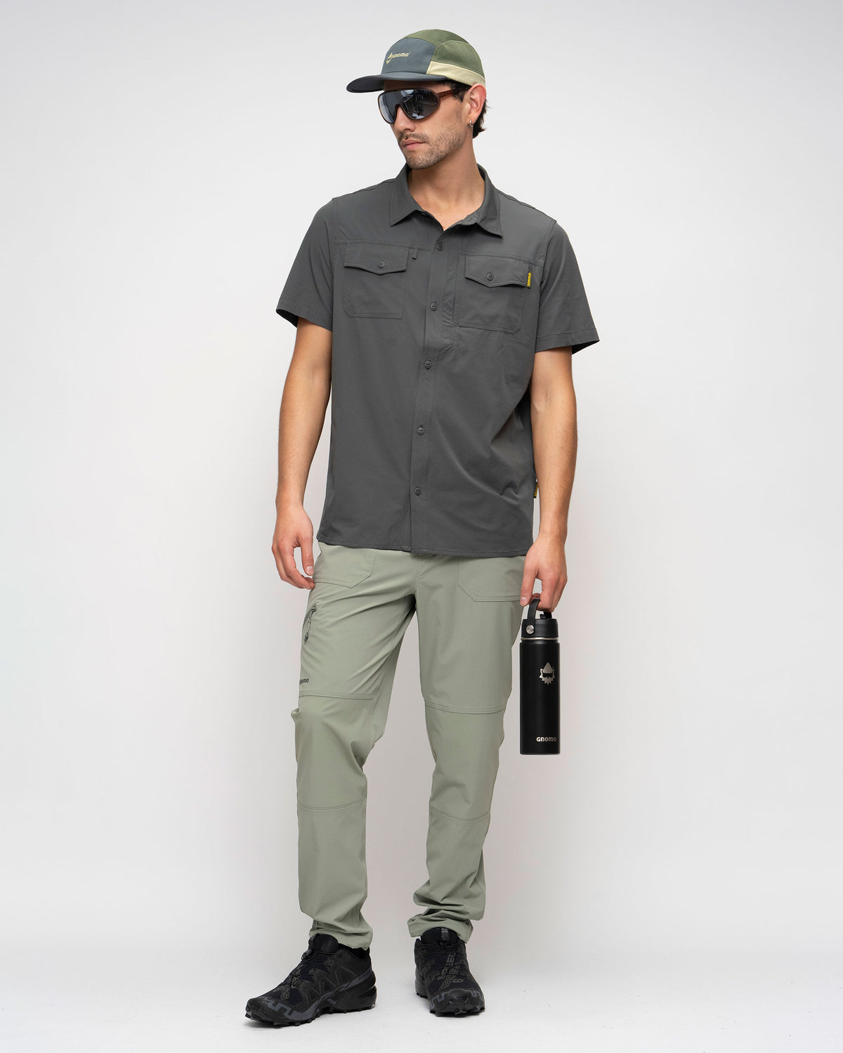 Camisa Manga Corta UV Solnat Hombre