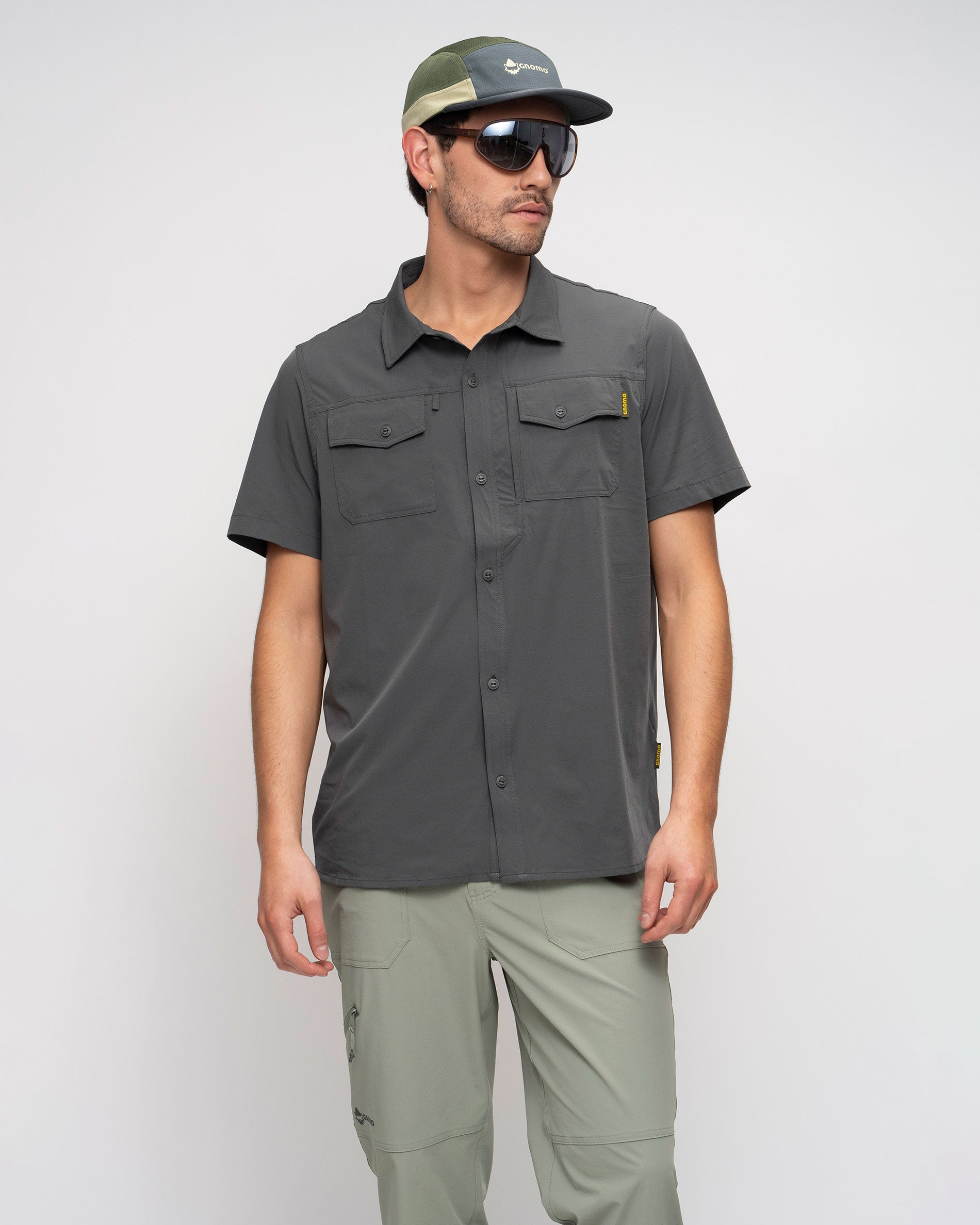Camisa Manga Corta UV Solnat Hombre