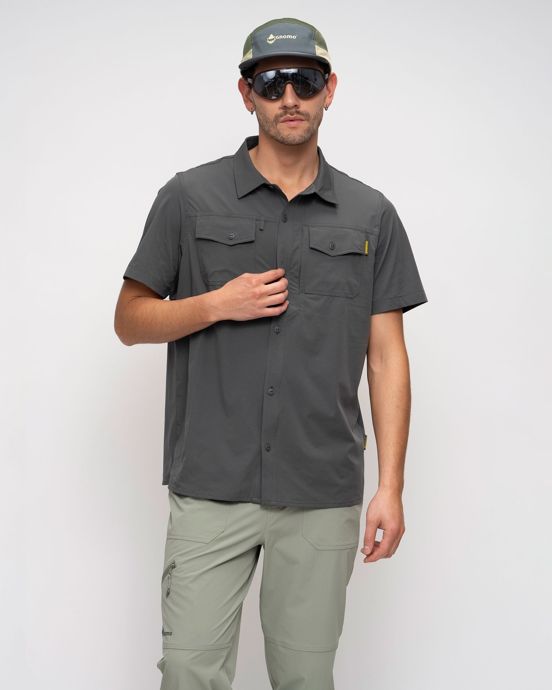 Camisa Manga Corta UV Solnat Hombre