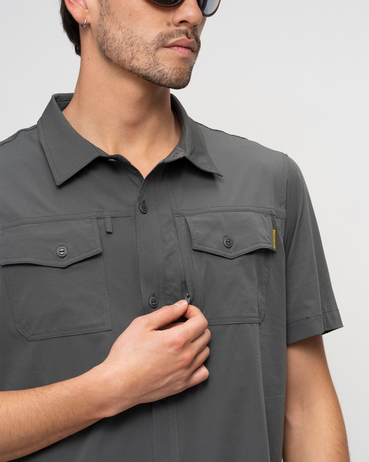 Camisa Manga Corta UV Solnat Hombre
