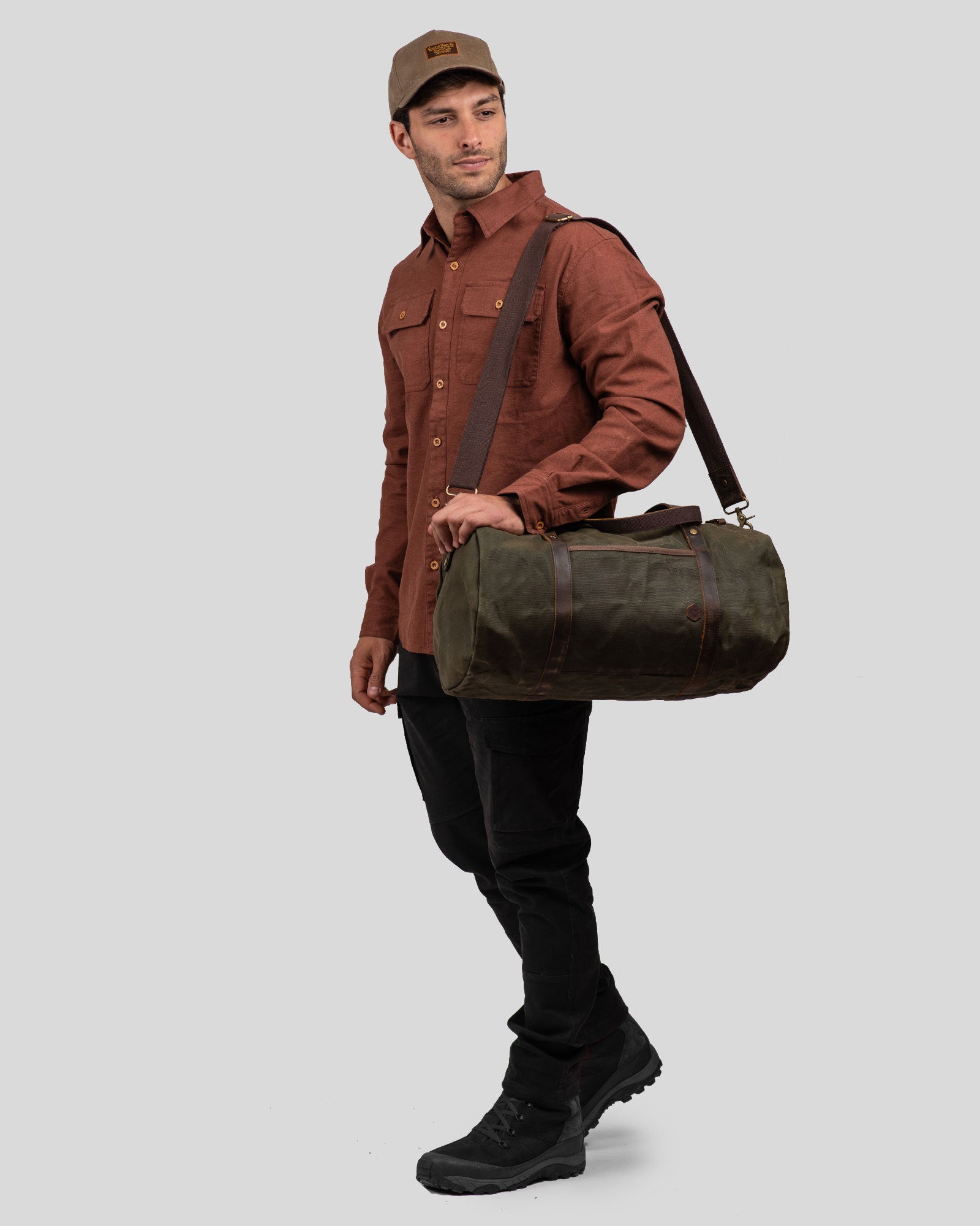 Bolso Waxed Canvas Nodarin Duffle 40L