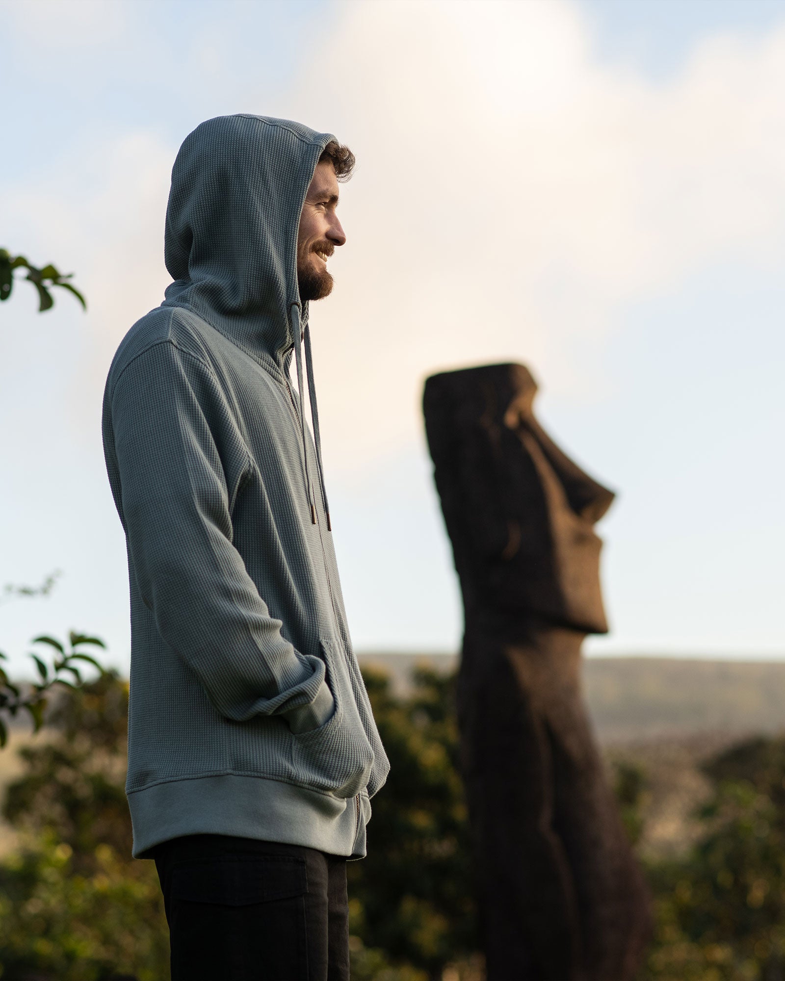 Poleron Hoodie Eco Paolok Hombre