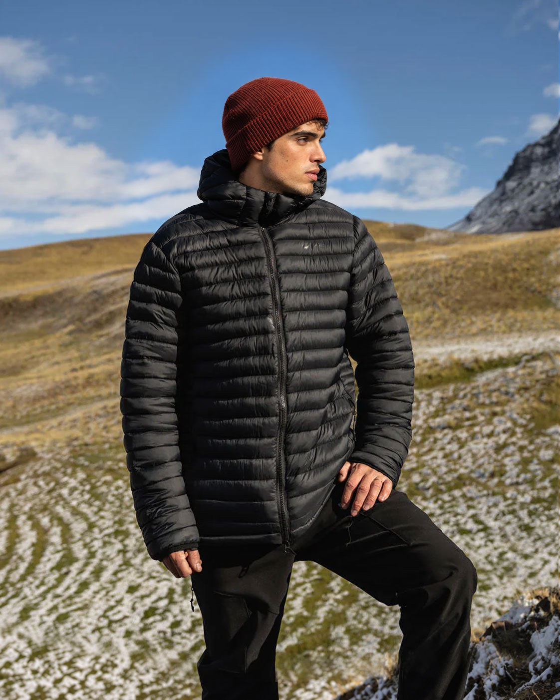 Parka Primaloft® Hoodie Eco Foldall Hombre