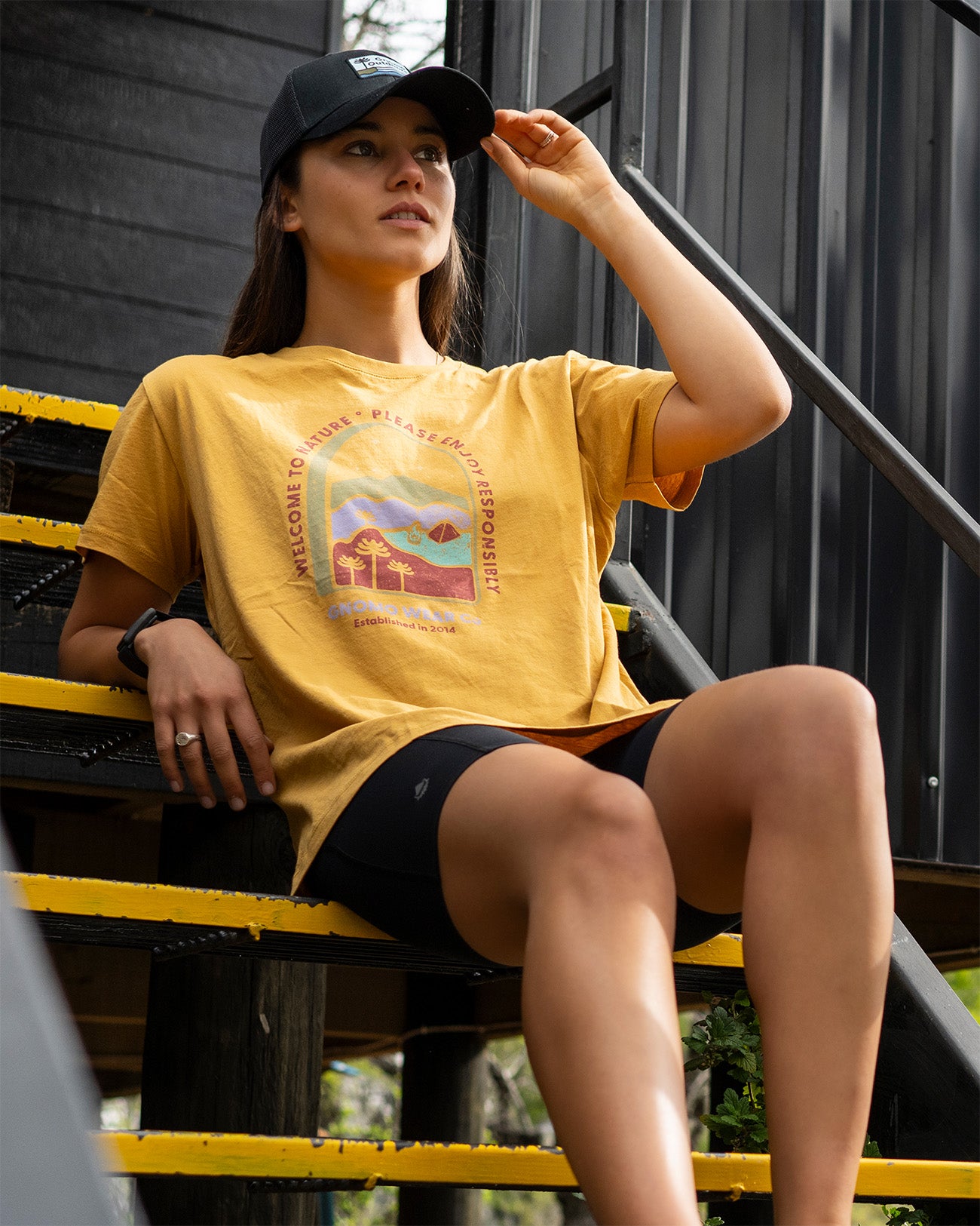 Polera Algodón Orgánico F-16 Mujer