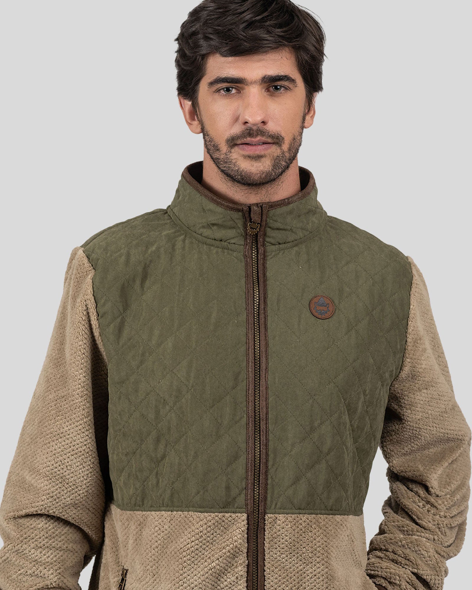 Short Fleece Eco Solberg Hombre