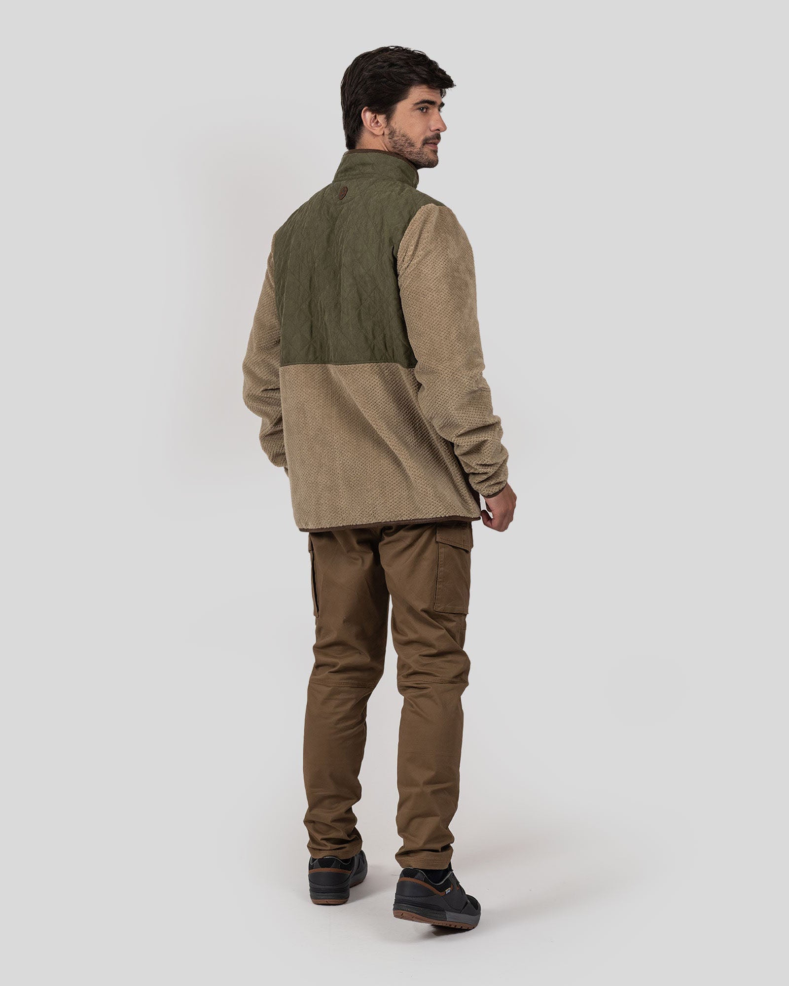 Short Fleece Eco Solberg Hombre