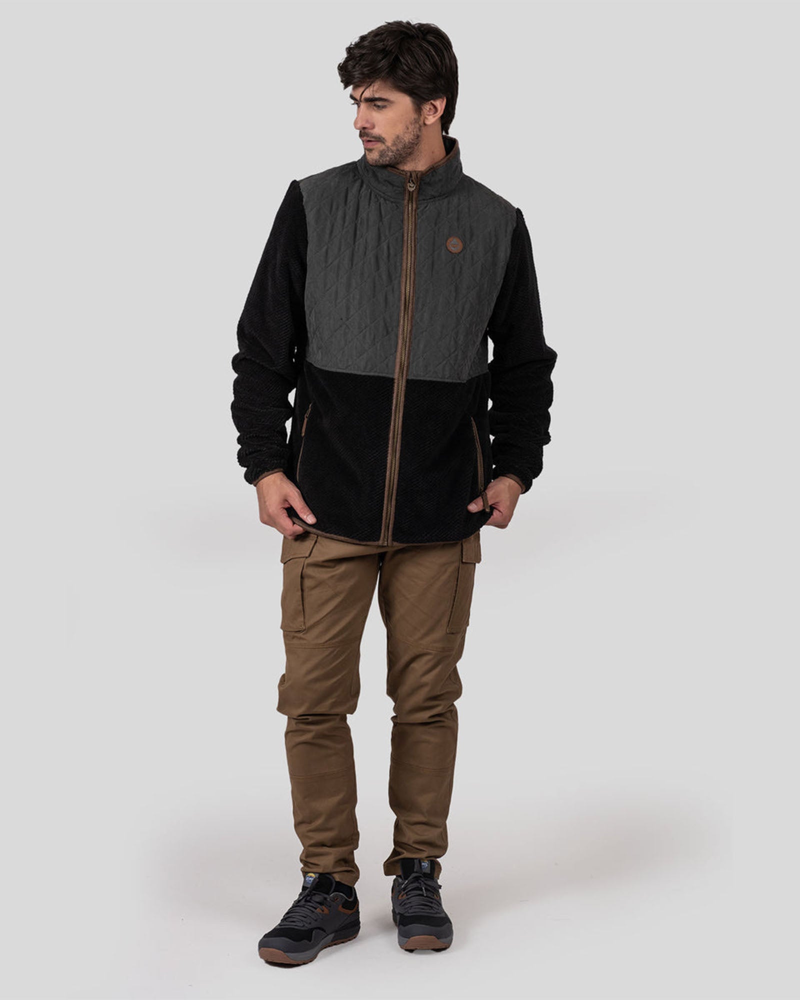 Short Fleece Eco Solberg Hombre