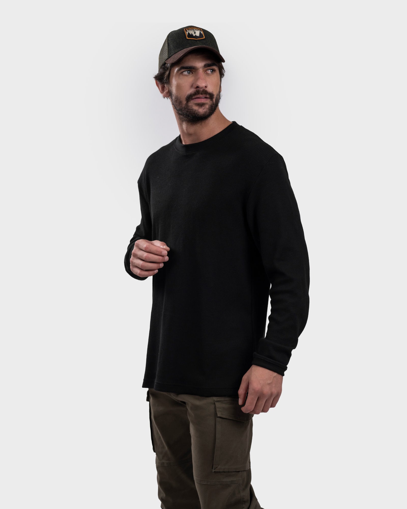 Polera Eco Manga Larga Ural Hombre