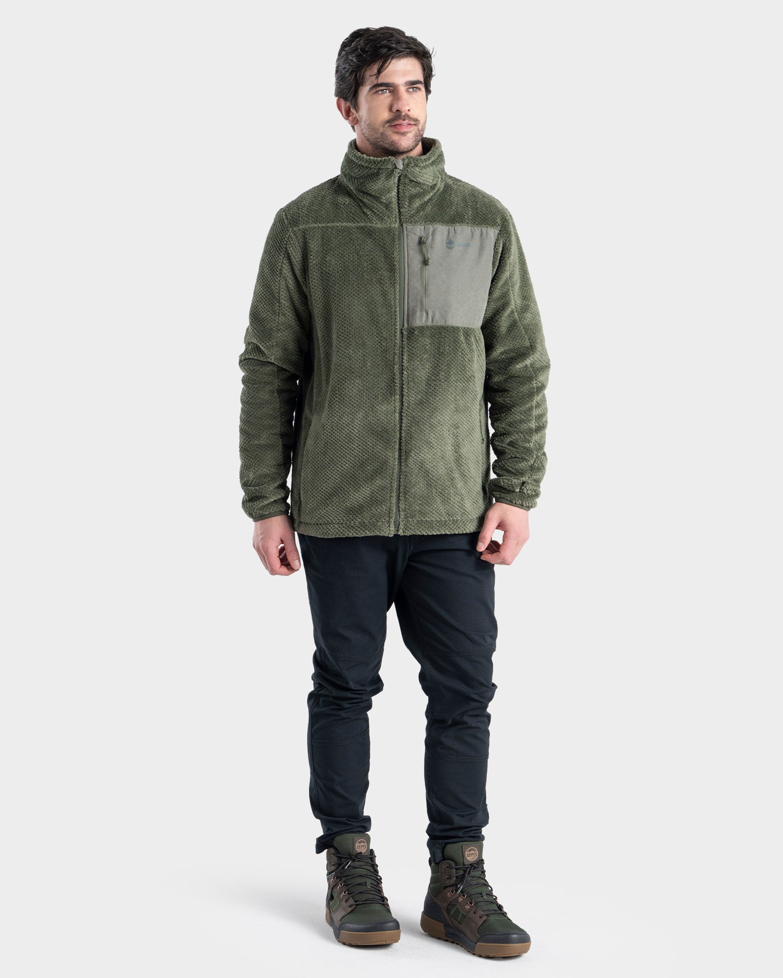 Short Fleece Eco Grimo Hombre