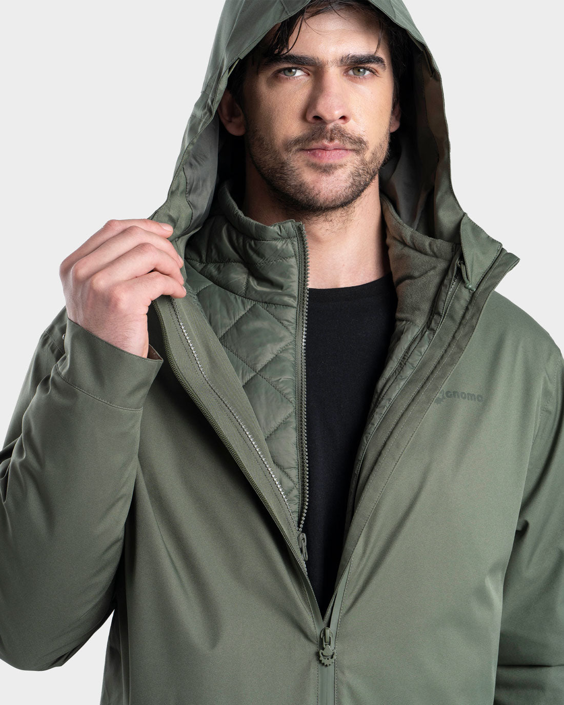 Chaqueta Impermeable 3-1 Eco Hager Hombre