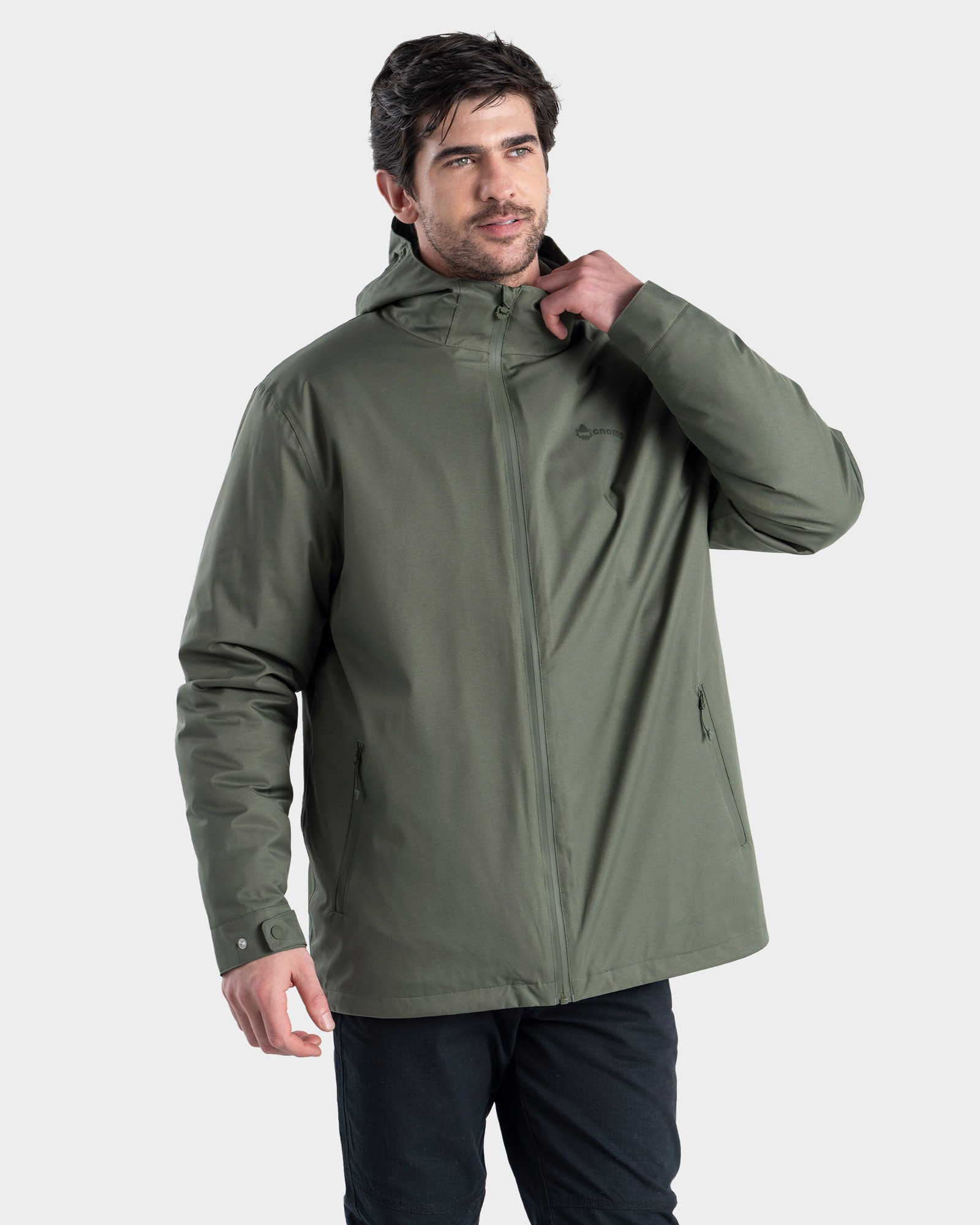 Chaqueta Impermeable 3-1 Eco Hager Hombre