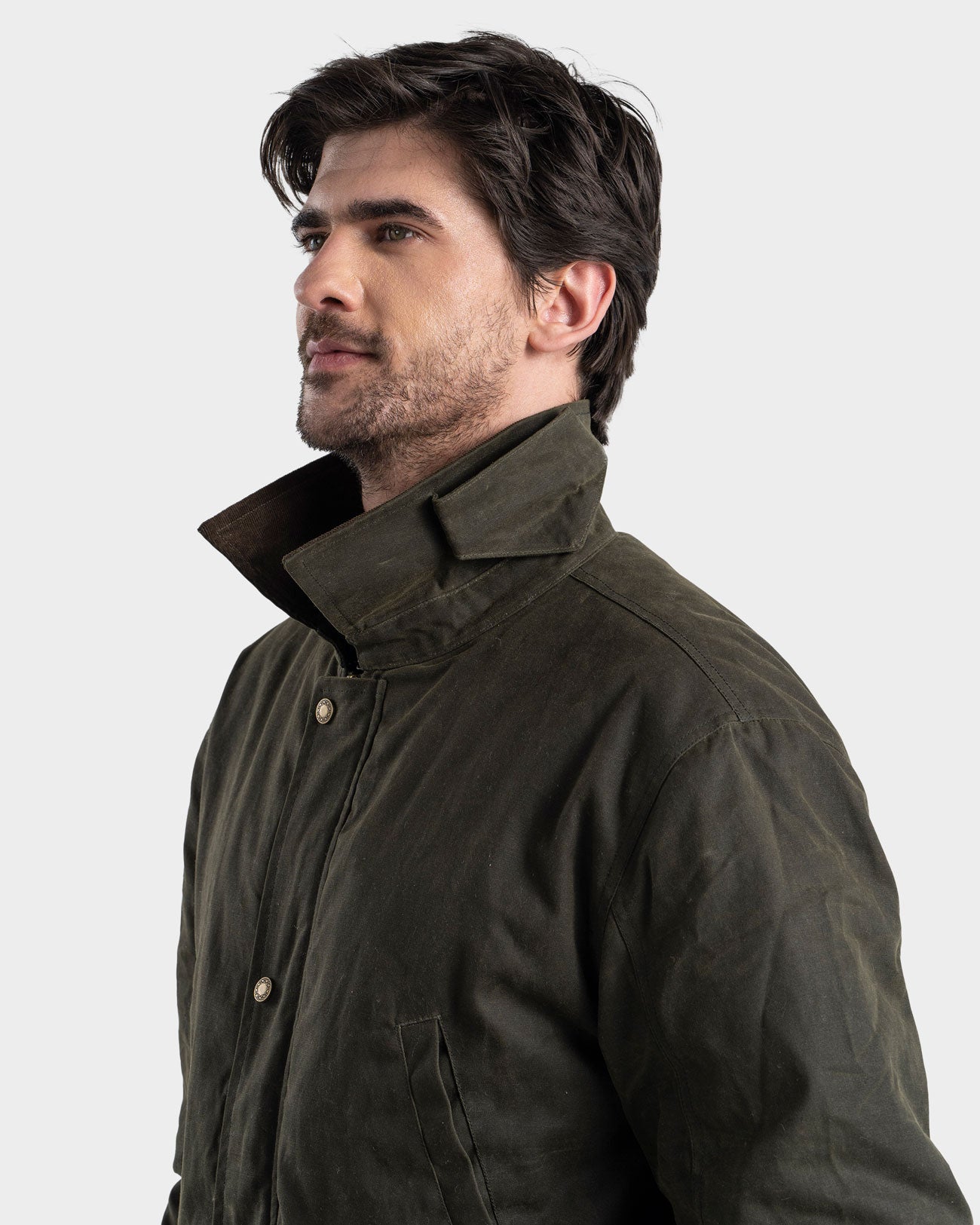 Chaqueta Encerada Hollnar Hombre