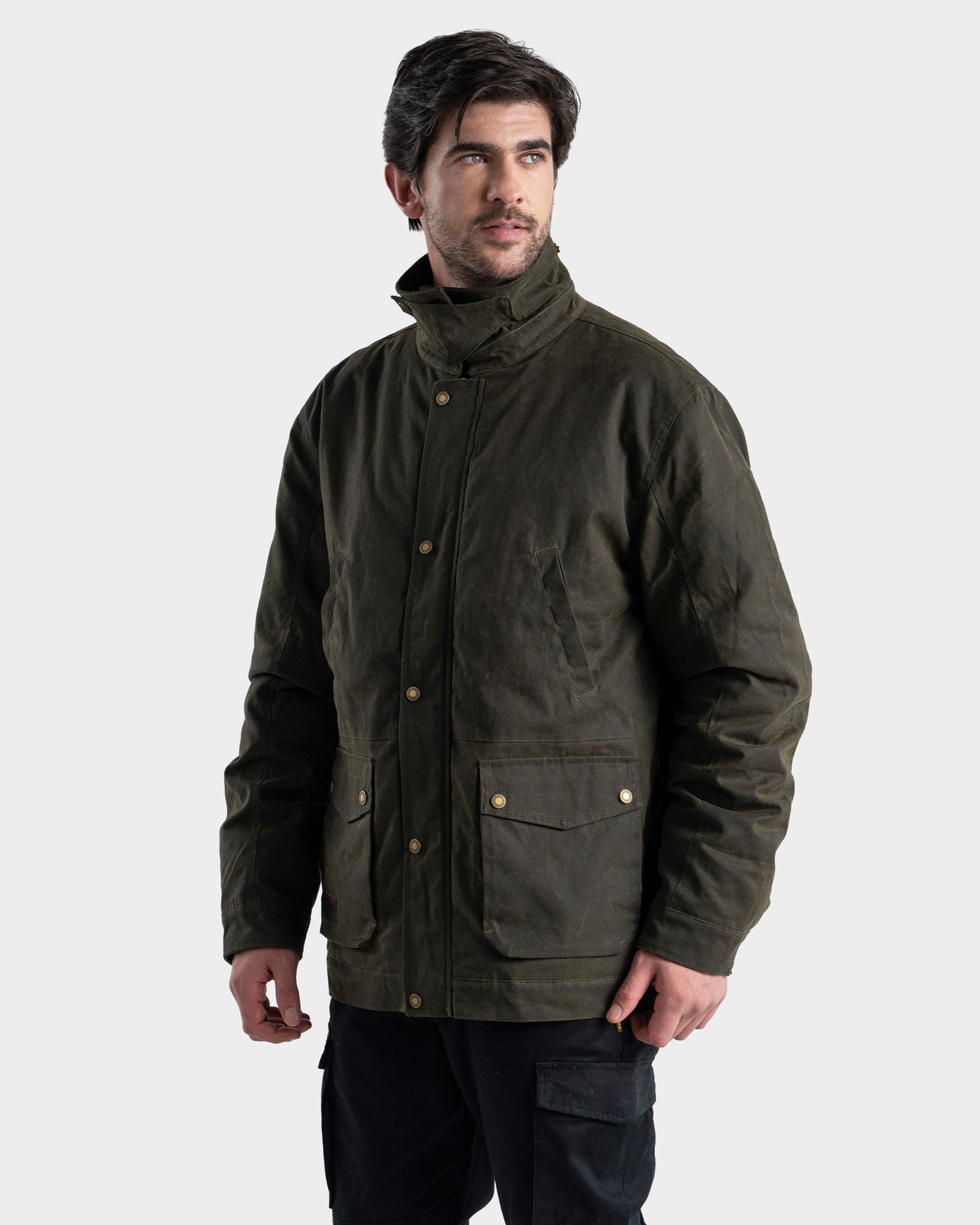Chaqueta Encerada Hollnar Hombre