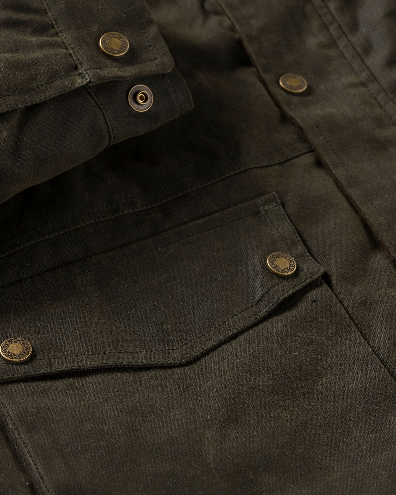 Chaqueta Encerada Hollnar Hombre