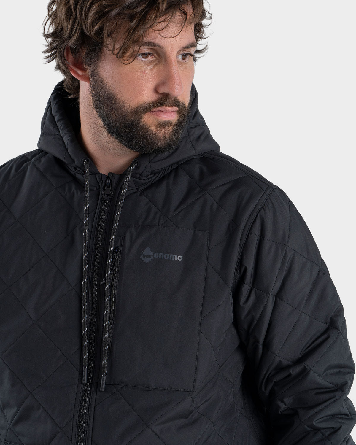 Parka Hoodie Eco Hukni Hombre | GNOMO® Chile | Tienda Oficial