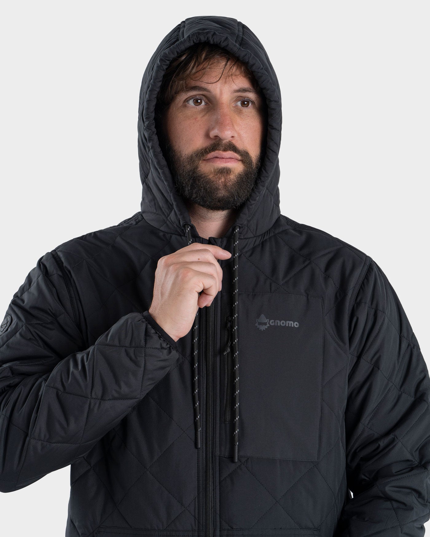 Parka Hoodie Eco Hukni Hombre